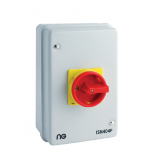 Niglon ISM404P Metal Clad IP54 40A 4P Rotary Isolator